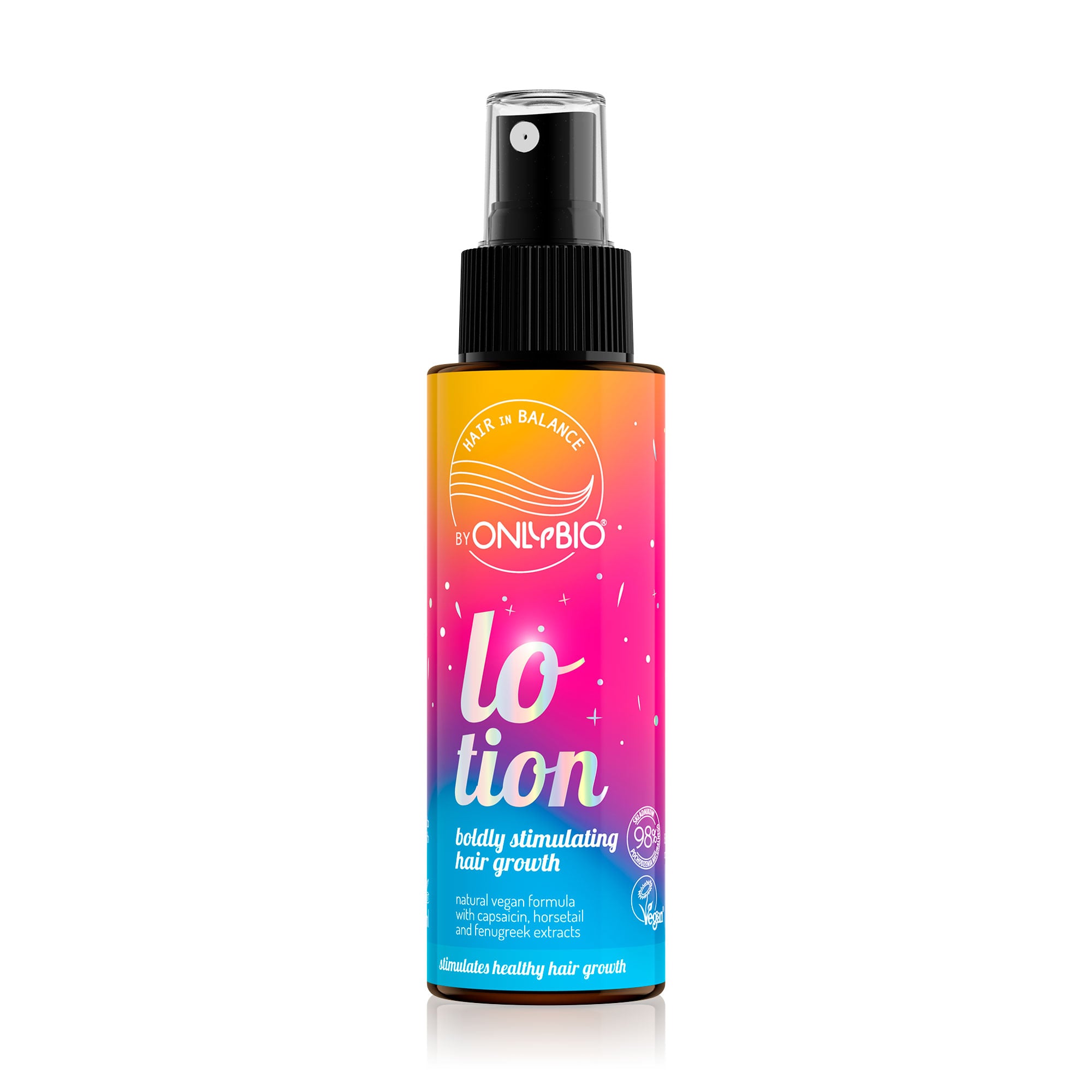 Лосьйон для зростання волосся OnlyBio Hair in Balance Lotion Stimulating Hair Growth, 100 мл